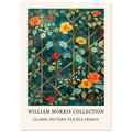 Trellis And Flowers - William Morris, floral, Trellis And Flowers, William Morris Art, #illieeart