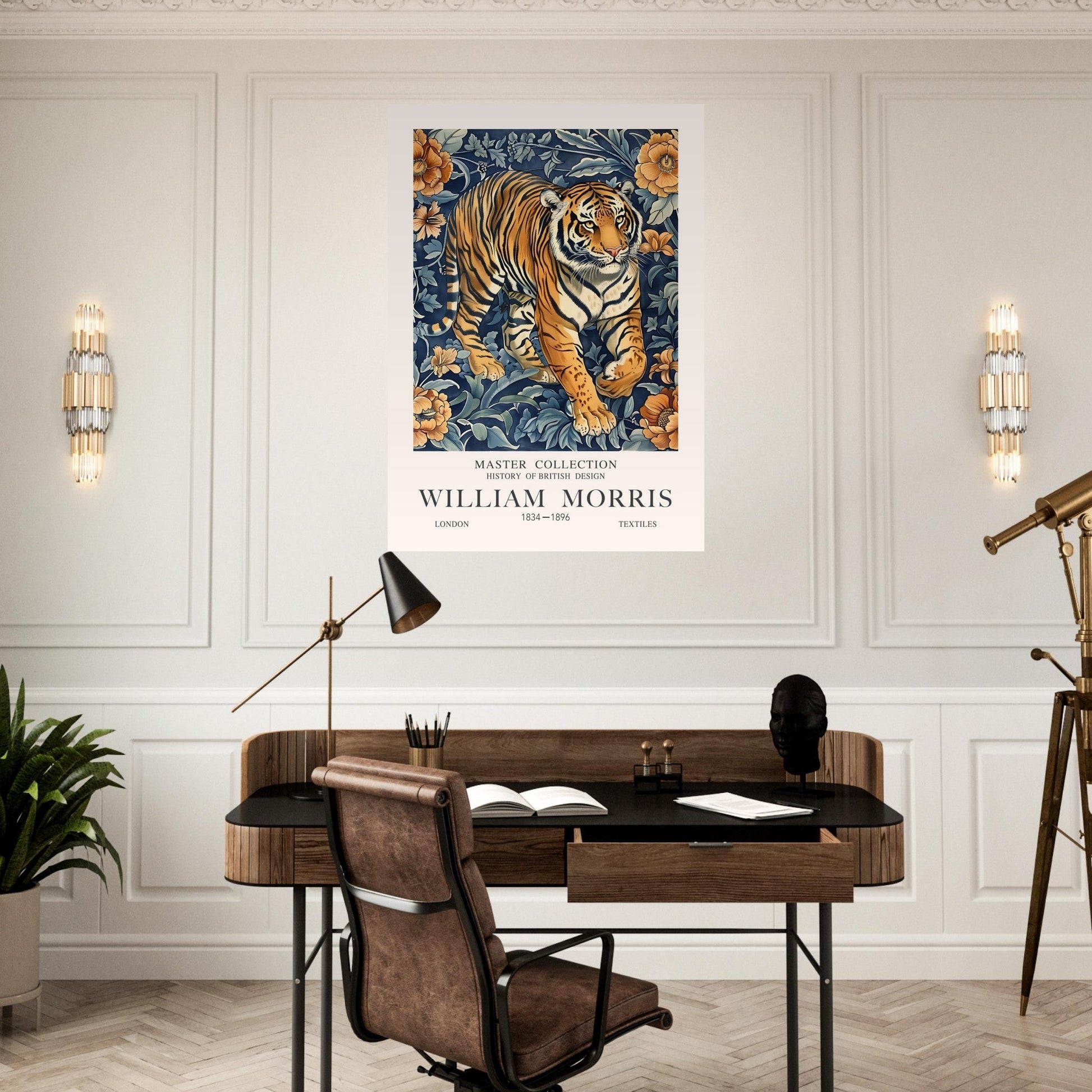 William Morris Master Collection - The Majestic Tiger Print, , , , #illieeart