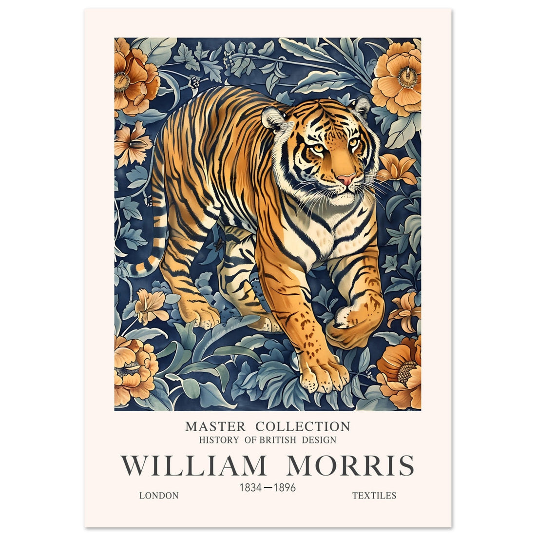 William Morris Master Collection - The Majestic Tiger Print, , , , #illieeart