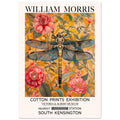 William Morris Print - The Dragonfly, Floral Background, yellow, , #illieeart