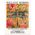 William Morris Print - The Dragonfly, Floral Background, yellow, , #illieeart