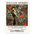 William Morris - Woodpecker, Art Nouveau, british textile print, Floral Background, #illieeart