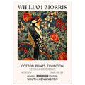 William Morris - Woodpecker, Art Nouveau, british textile print, Floral Background, #illieeart