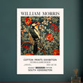 William Morris - Woodpecker, Art Nouveau, british textile print, Floral Background, #illieeart