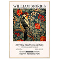 William Morris - Woodpecker - Framed Print, Art Nouveau, Floral Background, , #illieeart