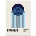 Bauhaus Poster, Blue No. 116, abstract, architecture, bauhaus, #illieeart