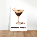 Espresso Martini Cocktail, all art print, all at prints, cocktail, #illieeart #