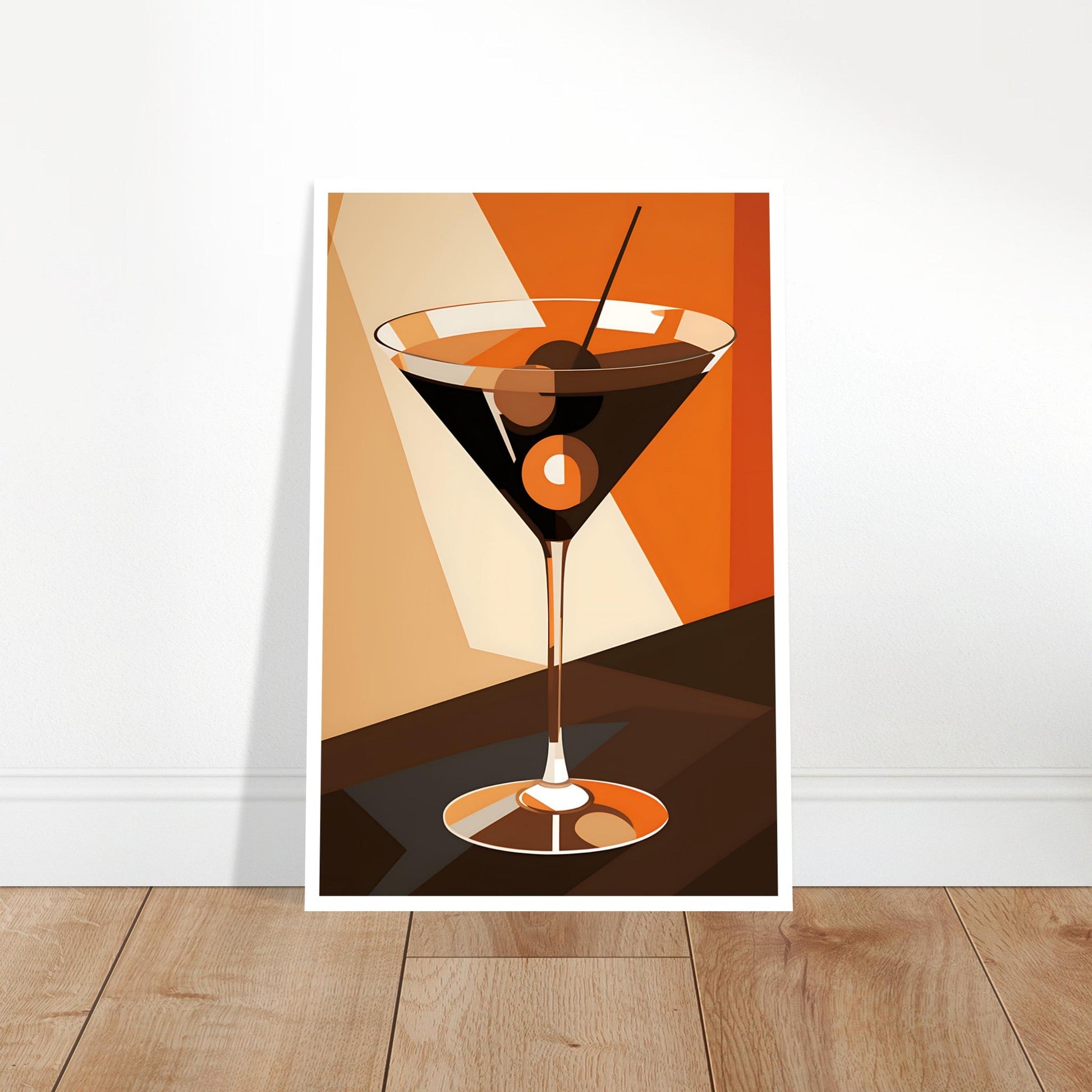 Espresso Martini, bar art print, Cocktail Art print, Espresso Martini Cocktail, #illieeart #
