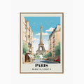 Paris Latitude Longitude Coordinates, france, paris, Travel Poster, #illieeart #