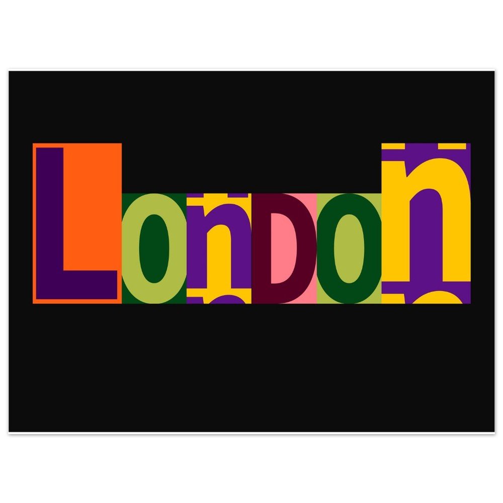 London City Sign London, london city sign, London Print, Typography, #illieeart