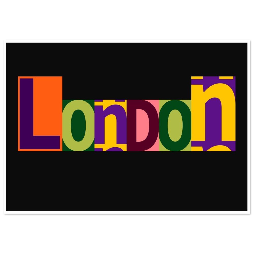 London City Sign London, london city sign, London Print, Typography, #illieeart