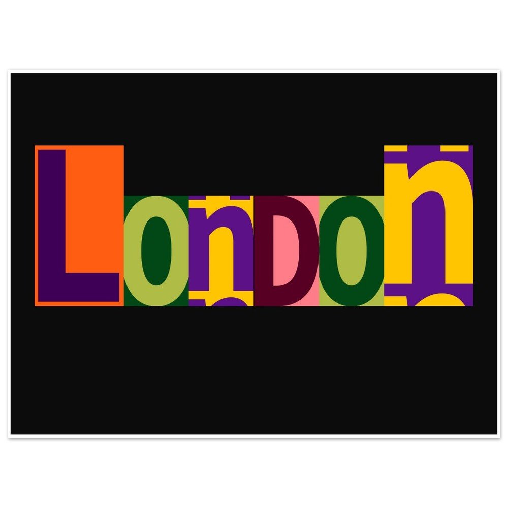 London City Sign London, london city sign, London Print, Typography, #illieeart