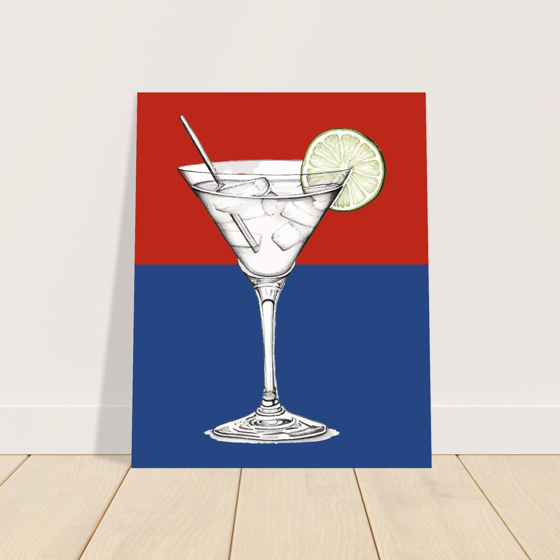 Margarita, bar art print, Cocktail Art print, Margarita Cocktail, #illieeart #