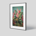 Forest Foliage, Forest print, moody art, tropical art prints, #illieeart