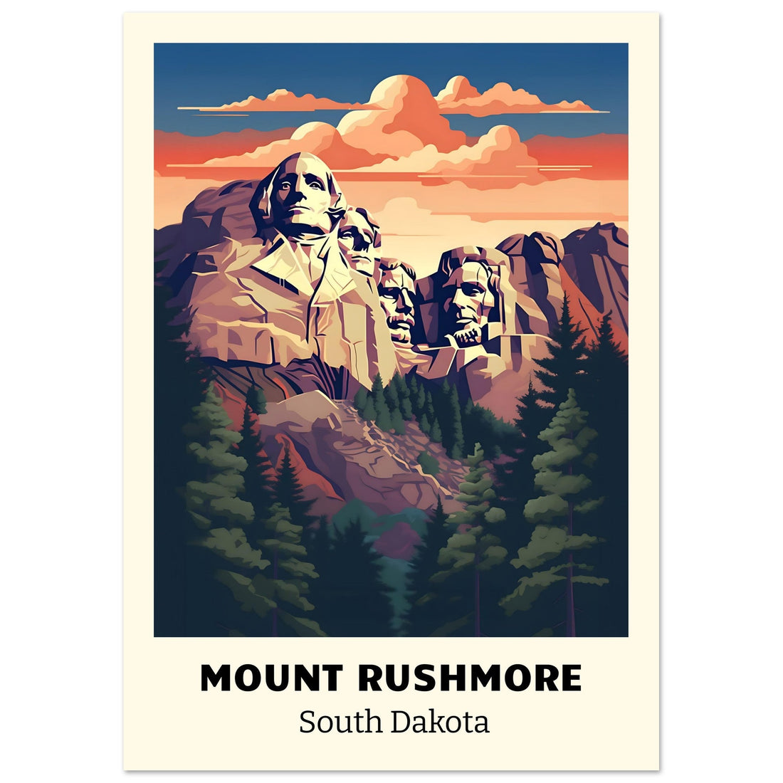 Mount Rushmore, copenhagen, Home & Living, Indoor, #illieeart