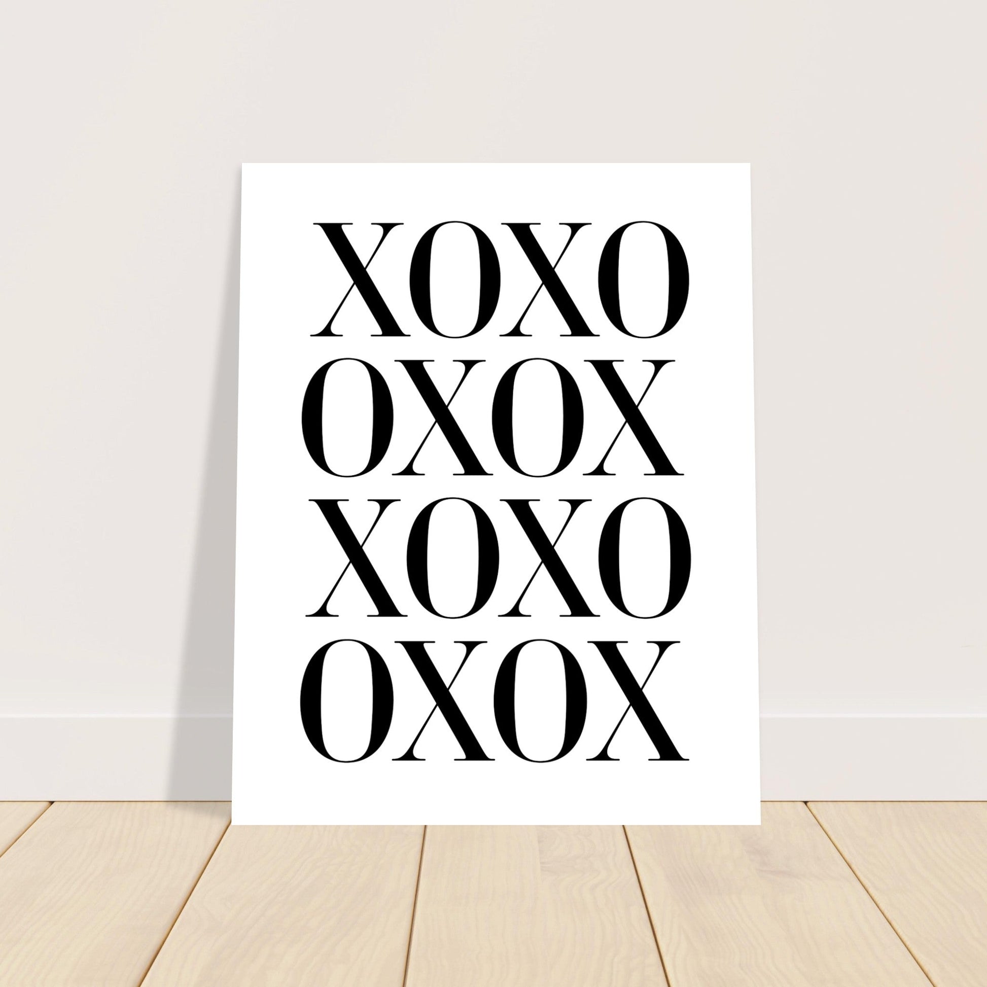 XOXO, Black and white, Typography, , #illieeart #